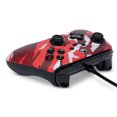 thumbnail image 2 of Manette câblée améliorée de PowerA pour Xbox Series X|S - Camouflage rouge, 2 of 9