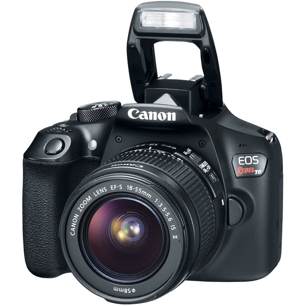 Canon EOS Rebel T6 DSLR Camera with 18-55mm Lens (1159C003) + 64GB