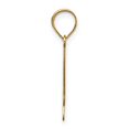 thumbnail image 2 of Diamond2Deal 14K Pendentif Initiale Lettre H en Or Jaune pour Femmes, 2 of 6