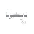 thumbnail image 2 of Headstock String Retainer Tension Bar for Electric Guitar Replacement 52mm Black, 2 of 7
