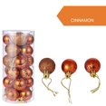 thumbnail image 3 of 24Pcs 30mm Christmas  Tree Ball Bauble Hanging Home Party Ornament Decor, 3 of 3