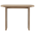 thumbnail image 3 of Bouclair Taupe Natural Wood Console, 3 of 8