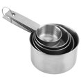 thumbnail image 4 of Ensemble de 5 Pcs Tasse à Mesurer/ensemble Cuillère à Mesurer en Acier Inoxydable Outil de Cuisson Résistant à la Rouille Ingrédients Secs Liquides, 4 of 7