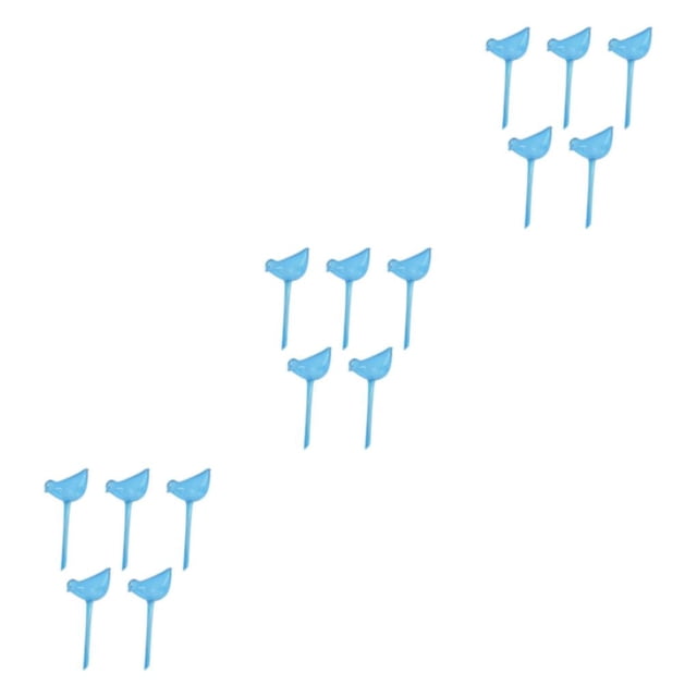 VONKY 5pcs/set Automatic Irrigation Device Plant Helper For Busy Individuals Plant Self Watering Globes PVC Easy To L sky blue bird 3Set