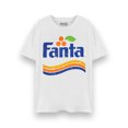 thumbnail image 1 of Coca Cola Fanta Unisex White Short Sleeved T-Shirt, 1 of 6