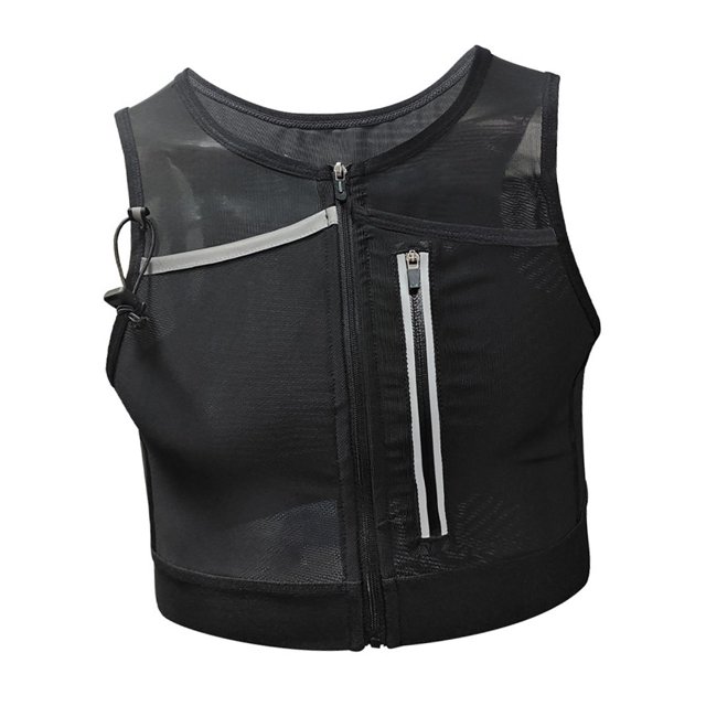 Maytalsory Sac de Gilet de Course Sac de Poitrine Réfléchissant pour la Randonnée design, Idéal pour Améliorer la Conduite de Vélo Cyclisme