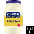 thumbnail image 1 of Hellmann's Vraie Mayonnaise, Pot de Mayonnaise 1.42L, 1 of 12