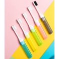 thumbnail image 2 of Mini Brosse à Dents Pliante 1 Adulte Arc-en-Ciel Portable Compacte Mignonne de Voyage, 2 of 6