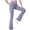 Purple, variant on Pitauce Girls Cross High Waisted Flare Leggings with Pockets, Bootcut Wide Leg Yoga Pants Kids Stretchy Dance Bell Bottoms Activewear