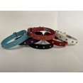 thumbnail image 3 of ATHENS Leather Dog Collar Single Row Rhinestones, 3 of 3