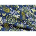 thumbnail image 5 of oneOone Polyester Spandex Blue Fabric Skull Craft Projects Decor Fabric Printed By The Yard 56 Inch Wide, 5 of 5