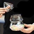 thumbnail image 4 of Christmas Decorations Food Storage Christmas Tree Candy Jars Glass Cookie Jars With Lids Christmas Tree Jar Bowl Storage Container For Xmas Festival Holiday Table Decoration Storage rack, 4 of 7