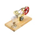 thumbnail image 1 of yeacher Mini Moteur à Air Chaud Modèle de Générateur d'Électricité LED Coloré Kit Éducatif Scientifique pour Enfants, 1 of 8