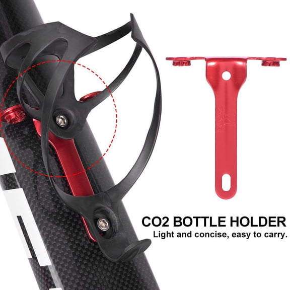 WALFRONT Support de Bouteille de CO2, Support de Cartouche de Vélo de Montagne Route Cage de Bouteille Support de Cartouche de CO2