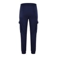 thumbnail image 4 of AherBiu Sweatpants For Men Fleece Lined Drawstring Elastic Waisted Joggers With Multi Pockets Outdoor Gym Workout Cargo Pants, 4 of 6