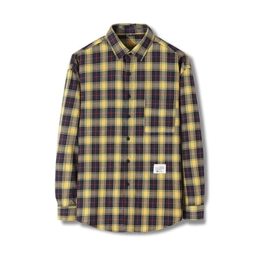 Gift For Men Men's All Cotton Flannel Shirt, Long Sleeve Casual Button Up Plaid Shirt, Brushed Soft Outdoor Shirts Keep Warm Outdoor Winter Coat,Mens Clothing,Men Shirts Clearance