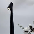 thumbnail image 4 of Mistaha Minimalist Acrylic LED Desk Lamp with Touch Switch - Large Size (Black), 4 of 7