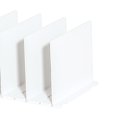 thumbnail image 2 of ZheElen Closet Shelf Dividers Partition for Kitchen, Office, Pantry Easily Install White 5 Grid, 2 of 8