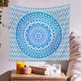 thumbnail image 2 of Mistaha 1PCS Tapestry 130cm * 150cm Home Bohemian Milled Mandala Flower Pattern Room Background Hanging, 2 of 8