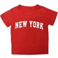 thumbnail image 4 of PMVFHDE T-Shirt d'Été pour Filles à Imprimé Graphique Mignon, Col Rond, Manches Courtes - Hauts Décontractés Respirants pour Enfants Rouge, 7-8 Ans, 4 of 4