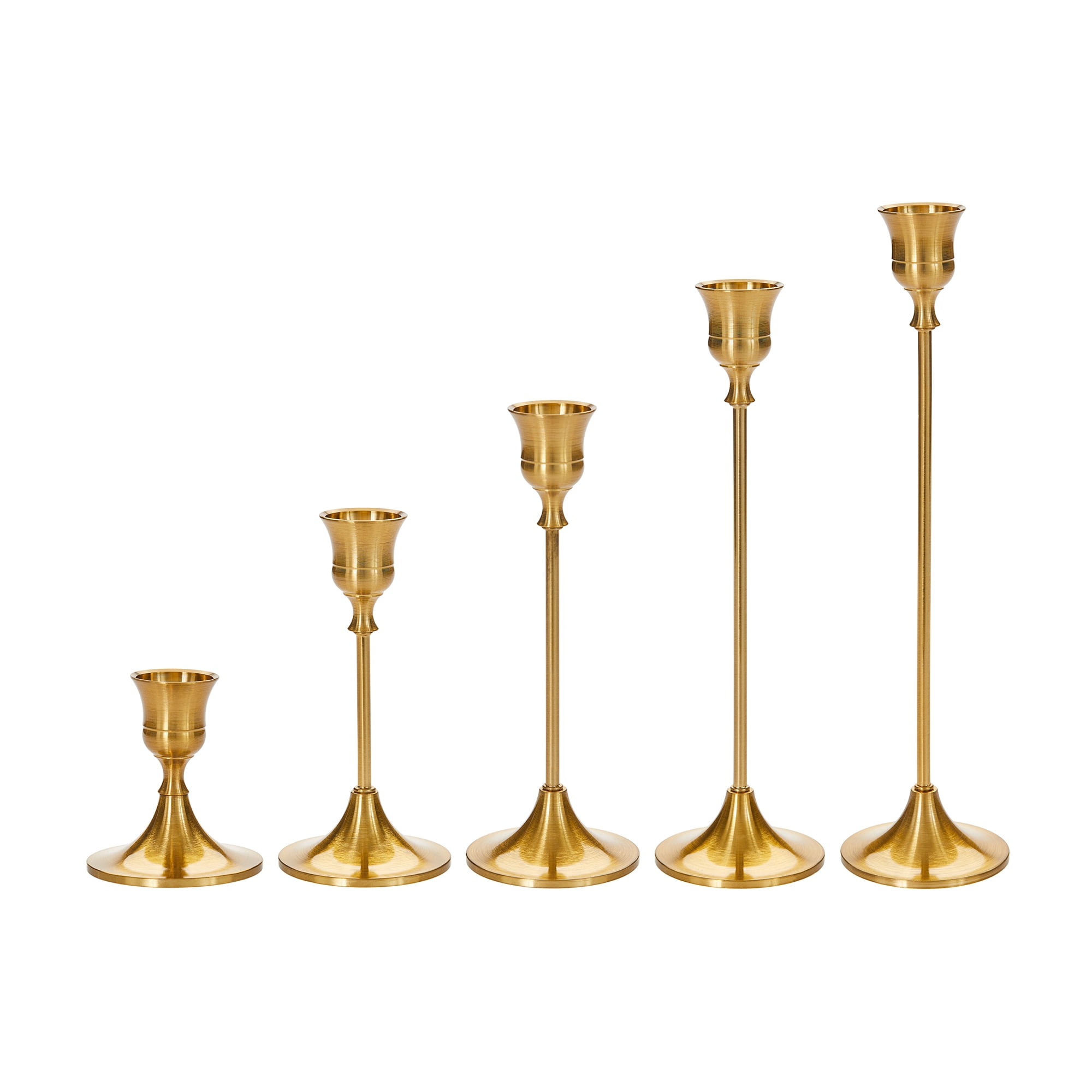 Ensemble 5 pièces de porte-bougies Fraîche