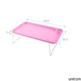 thumbnail image 2 of Meitianfacai Foldable Laptop Desk Bed Table, Portable Lap Desk laptop Table with Storage Drawer and Cup Holder, Notebook Stand Reading Desk Breakfast Tray for Bed Couch Sofa Floor, 2 of 3