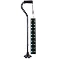 thumbnail image 1 of Essential Medical Supply Couture Offset Fashion Cane with Matching Standing Super Big Foot Tip, Hounds Tooth Style, Hounds Tooth Style, 1 Count, 1 of 4