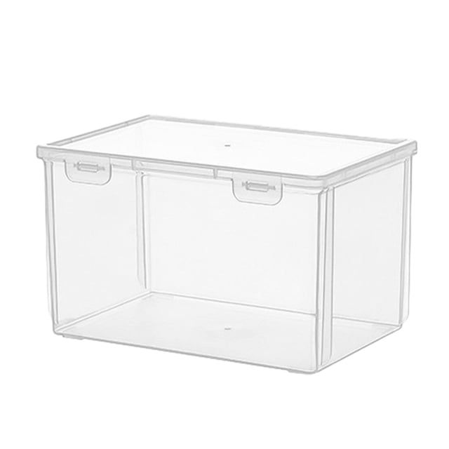 Birdeem Airtight Bread Storage Containers Bread Box Plastic Reusable Loaf Cake Clear Bread Dispenser Fresh Bread Organizer Bin