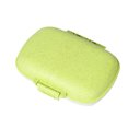 thumbnail image 1 of Wheat Straw Portable Plastic Pill Storage Box 8 Grid pill box Wheat straw Mini Vitamins Organizer Medicine Containers, 1 of 5