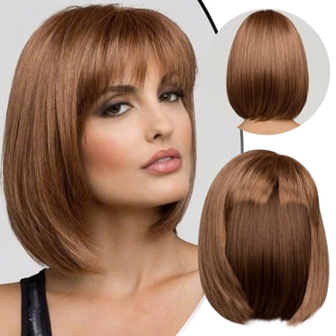 Fankiway Perruque Perruque Mode Européenne et Américaine Bandeau Cheveux Courts Fibre Synthétique Cheveux en Soie Résistants aux Hautes Températures Essentiels pour la Maison pour Nouvel Appartement Liquidation Gadgets Ménagers en Liquidation