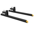 thumbnail image 4 of Kojooin Connecting Rod Heavy Duty Pallet Forks with Adjustable Stabilizer Bar for Loader Bucket Skid Steer Tractor, 4 of 6
