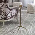 thumbnail image 3 of Uttermost Beacon Contemporary Aluminum Accent Table in Antique Gold, 3 of 4