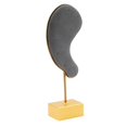 thumbnail image 1 of Fashion Ear-Shaped Metal Earring Holder Retail Display for Necklaces Earring Grey, 1 of 8