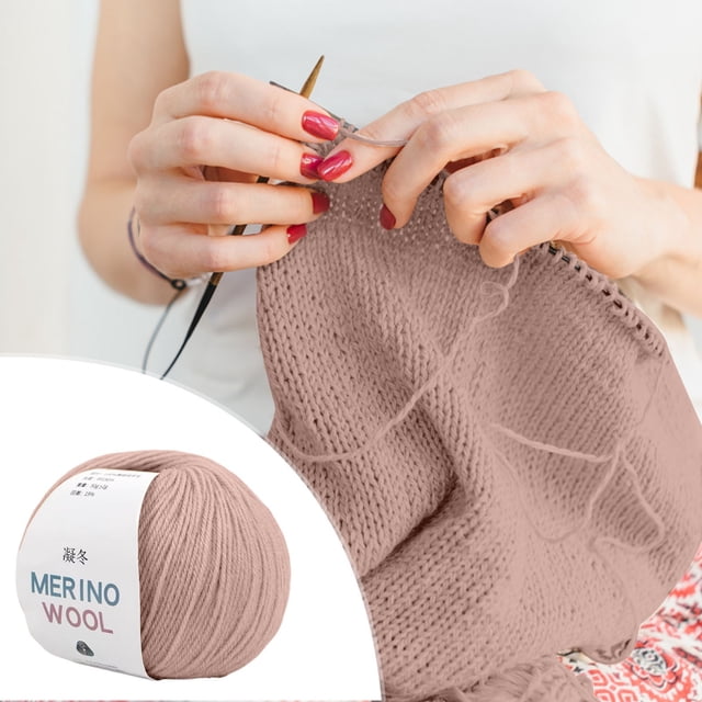 Vrorvz Premium Hand woven Wool Yarn for Versatile Knitting for Scarves,Hats,Sweaters High Durability and Warmth Soft and Even Texture Wide Color Selection Available