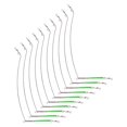 thumbnail image 2 of 10pcs 20/30/40cm Fishing Line Metal Wire Single Blade Connector for Boat Fishing, 2 of 11