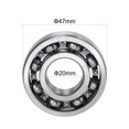 thumbnail image 2 of Uxcell Deep Groove Ball Bearings C3 Open Type Chrome Steel 20x47x14mm, 2 of 4