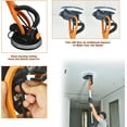 thumbnail image 4 of Maxxt Ponceuse pour Cloison Sèche, Véritable Système d'Auto-vidange, Lumière DEL, Poignée Télescopique, Vitesse Variable, Moteur 6,5 A, 6 Pcs Disques de Ponçage 9”, Sac à Poussière., 4 of 7