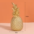 thumbnail image 2 of Bgsha Ornements en Résine Ananas pour Entrée Bibliothèque Armoire à Vin Décoration de table à Manger, 2 of 10