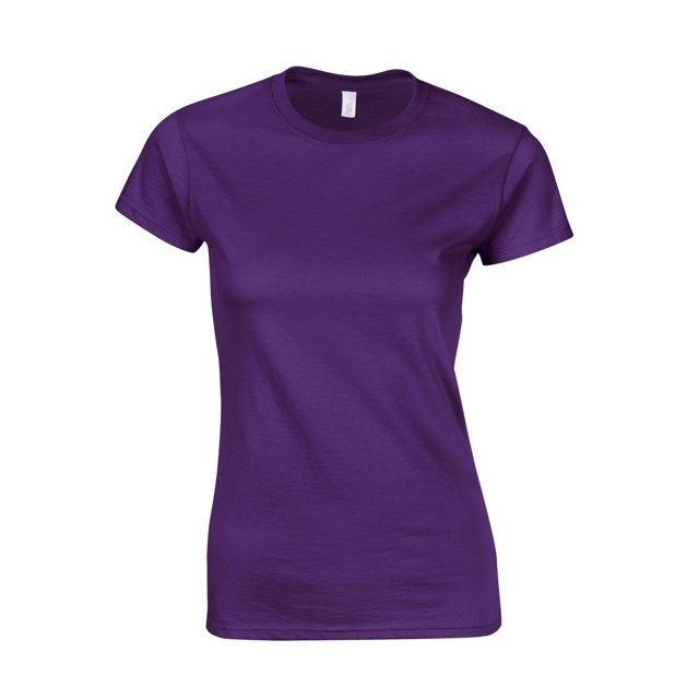 Gildan T-Shirt en Coton Filé à l'Anneau Softstyle pour Femmes
