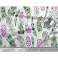 thumbnail image 2 of Soimoi Cotton Duck Fabric feather African Decor Fabric Printed Yard 42 Inch Wide, 2 of 4