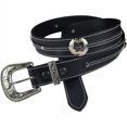 thumbnail image 1 of The Calgary Belt – Full Grain Buffalo Leather - 1.5" Wide, 1 of 4