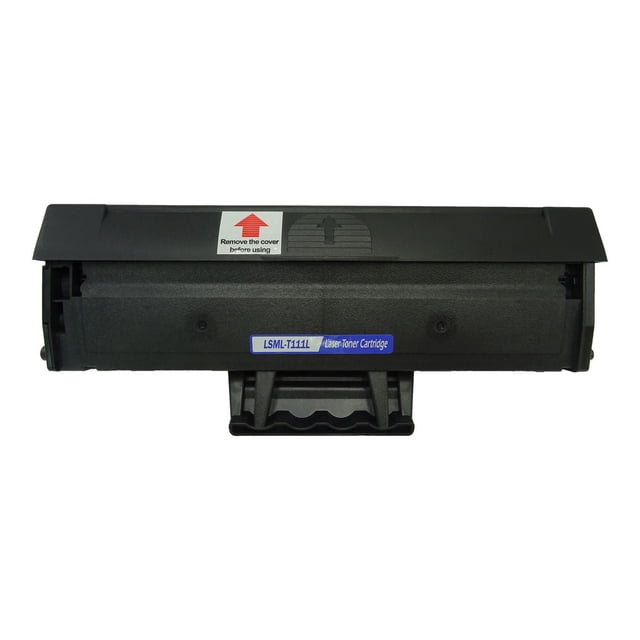 L-ink Compatible Samsung MLT-D111L Cartouche de Toner Noir à Rendement Élevé avec Boîtier en Plastique Noir Mat et Poignée, Cartouche de Toner Laser LSML-T111L Étiquetée, Compatible avec les Imprimantes SL-2070FW, SL-2070W et SL-M2020W, Certifiée ISO14001 et ISO9001, Offrant un Rendement de 1800 Pages et une Qualité d'Impression Nette.