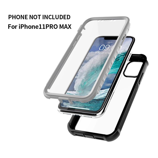 Phone Case Full Cover Phone Shell Shockproof Anti-drop case full TPU Acrylic Guard, Replacement for iPhone 11 pro max