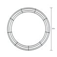 thumbnail image 2 of FloraCraft wire wreath, 2 of 5