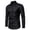 Black, variant on TIMIFIS Men's Dress Shirts Solid Long Sleeve Stretch Wrinkle-Free Formal Shirt Business Casual Button Down Shirts-Purple - Fall