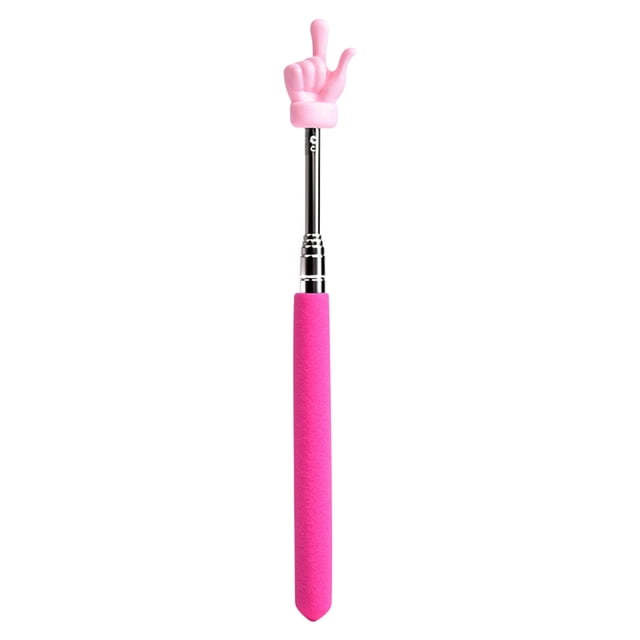 Yhmxh Back To School Supplies Telescopic Pointer For Teachers,Mini Handheld Pointer,Classroom Finger Pointer And Presentation Finger Pointer For Elementary School Kindergarten Teachers