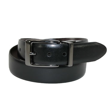 Dickies Boys' Leather Reversible Dress Belt