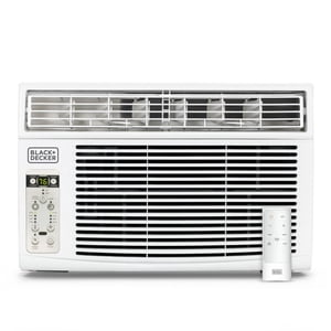 BLACK+DECKER BD10WT6 Window Air Conditioner with Remote Control, 10000 BTU, Cools Up to 450 Square Feet, White