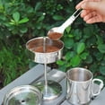 thumbnail image 1 of Percolateur Cafetière en Acier Inoxydable 9 Tasses Bouilloire à Infusion Rapide pour Camping en Plein Air, 1 of 9