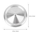 thumbnail image 2 of 6Pcs Stainless Steel Cup Lids Dustproof Mug Lids Corrosion-resistant Cup Lids Round Cup Covers, 2 of 9